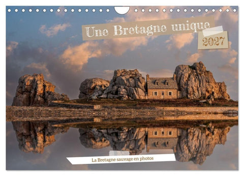Une Bretagne unique (Calendrier mural 2027 DIN A4 vertical), CALVENDO calendrier mensuel
