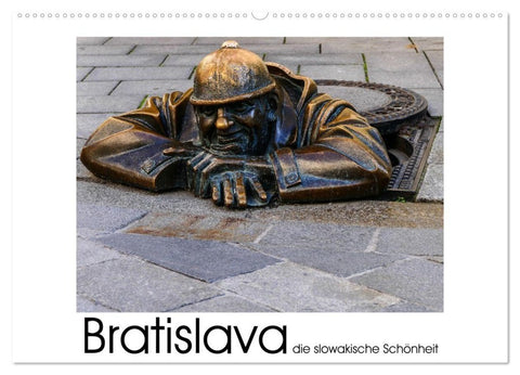 Bratislava die slowakische Schönheit (Wandkalender 2027 DIN A2 quer), CALVENDO Monatskalender