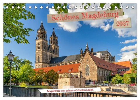 Schönes Magdeburg (Tischkalender 2027 DIN A5 quer), CALVENDO Monatskalender