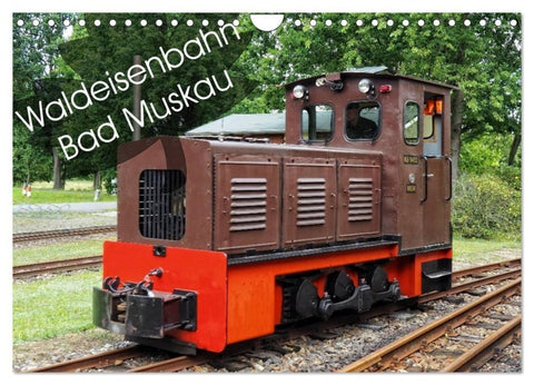 Waldeisenbahn Bad Muskau (Wandkalender 2027 DIN A4 quer), CALVENDO Monatskalender