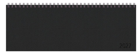 Tischkalender quer Professional Premium 2027 schwarz
