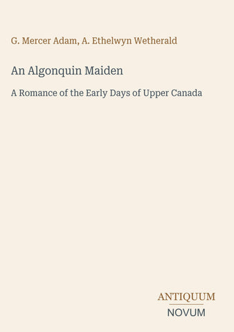 An Algonquin Maiden