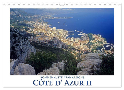 Cote d' Azur II - Sonnenküste Frankreichs (Wandkalender 2026 DIN A3 quer), CALVENDO Monatskalender
