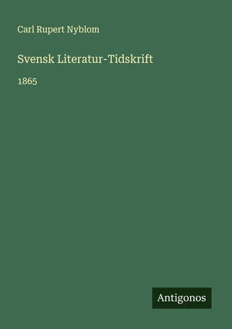 Svensk Literatur-Tidskrift