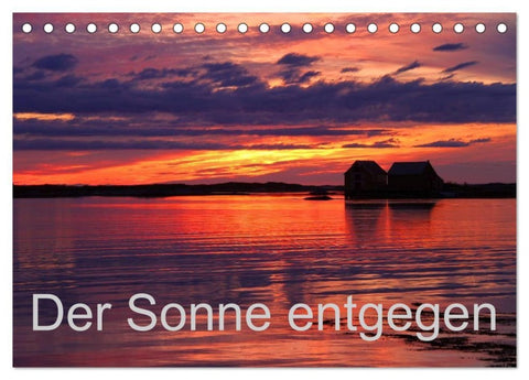 Der Sonne entgegen (Tischkalender 2027 DIN A5 quer), CALVENDO Monatskalender