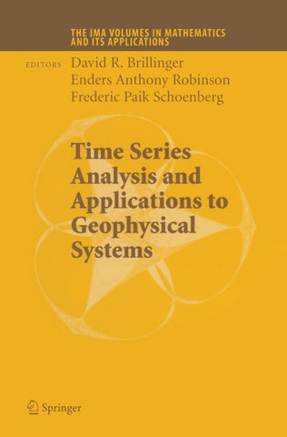 Time Series Analysis and Applications to Geophysical Systems