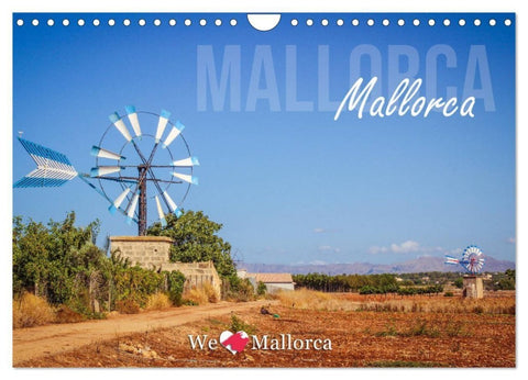 Mallorca, Mallorca (Wandkalender 2027 DIN A4 quer), CALVENDO Monatskalender