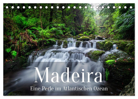 Madeira - Eine Perle im Atlantischen Ozean (Tischkalender 2027 DIN A5 quer), CALVENDO Monatskalender