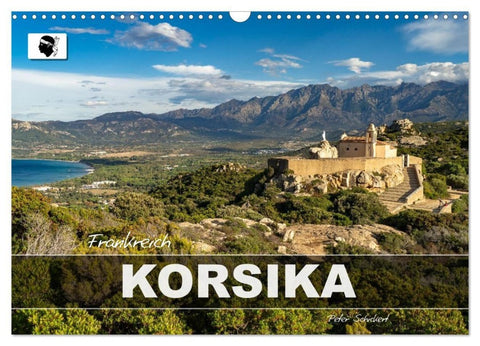 Frankreich - Korsika (Wandkalender 2027 DIN A3 quer), CALVENDO Monatskalender