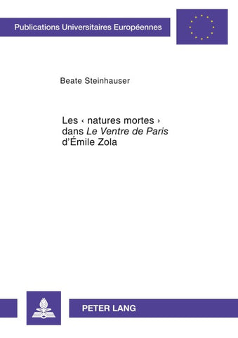 Les « natures mortes » dans «Le Ventre de Paris» d’Émile Zola