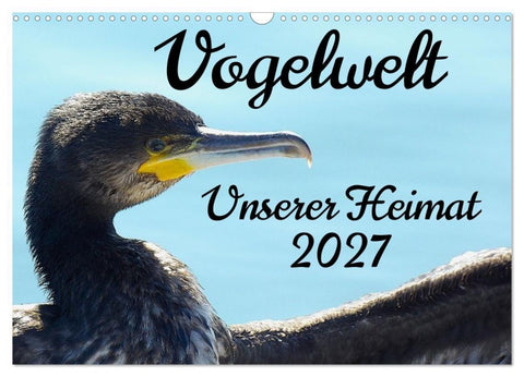 Vogelwelt unserer Heimat (Wandkalender 2027 DIN A3 quer), CALVENDO Monatskalender