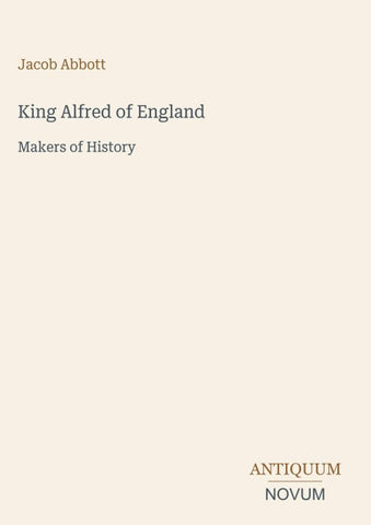 King Alfred of England