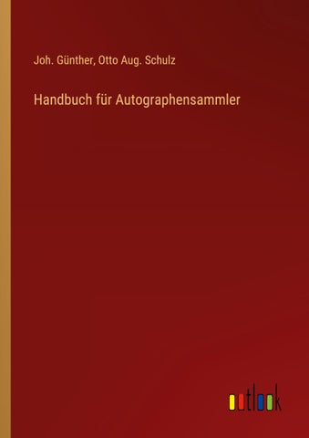 Handbuch für Autographensammler