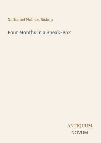 Four Months in a Sneak-Box