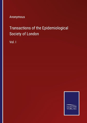 Transactions of the Epidemiological Society of London