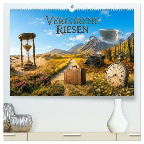 Verlorene Riesen (hochwertiger Premium Wandkalender 2027 DIN A2 quer), Kunstdruck in Hochglanz