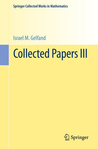 Collected Papers III