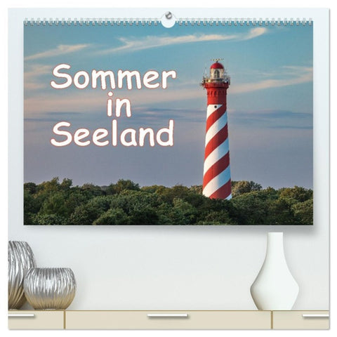 Sommer in Seeland (hochwertiger Premium Wandkalender 2026 DIN A2 quer), Kunstdruck in Hochglanz
