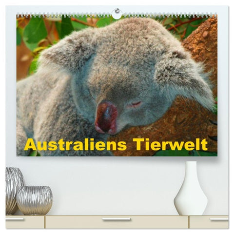Australiens Tierwelt (hochwertiger Premium Wandkalender 2026 DIN A2 quer), Kunstdruck in Hochglanz