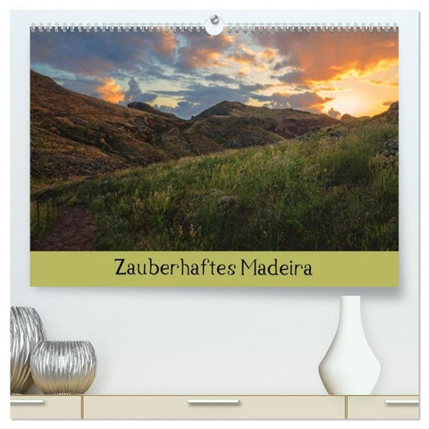 Zauberhaftes Madeira (hochwertiger Premium Wandkalender 2027 DIN A2 quer), Kunstdruck in Hochglanz