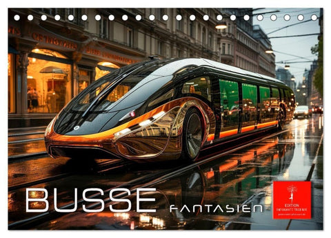 Busse Fantasien (Tischkalender 2027 DIN A5 quer), CALVENDO Monatskalender