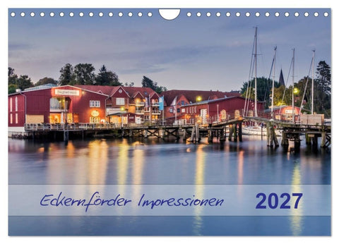 Eckernförder Impressionen (Wandkalender 2027 DIN A4 quer), CALVENDO Monatskalender