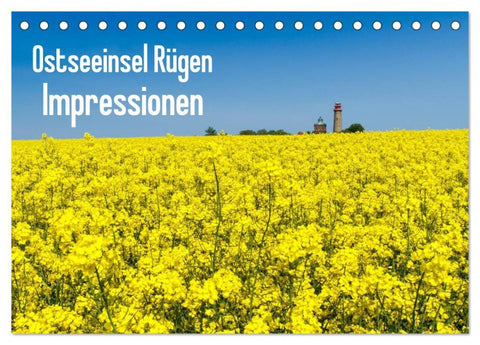 Ostseeinsel Rügen Impressionen (Tischkalender 2026 DIN A5 quer), CALVENDO Monatskalender