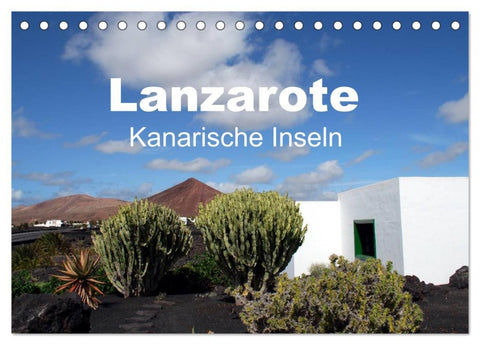 Lanzarote - Kanarische Inseln (Tischkalender 2026 DIN A5 quer), CALVENDO Monatskalender