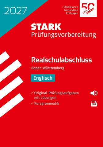 STARK Englisch - Realschulabschluss 2027 BW - Prüfungsvorbereitung