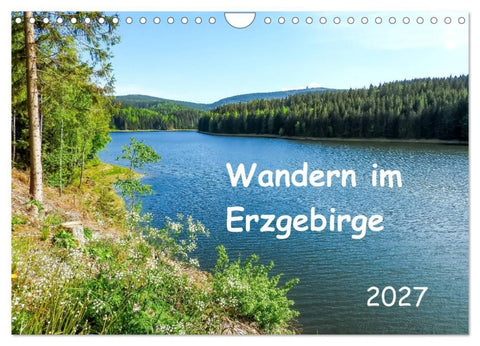 Wandern im Erzgebirge (Wandkalender 2027 DIN A4 quer), CALVENDO Monatskalender