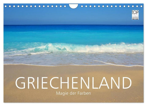 Griechenland - Magie der Farben (Wandkalender 2026 DIN A4 quer), CALVENDO Monatskalender