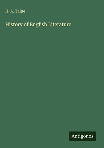 History of English Literature
