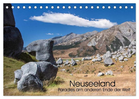 Neuseeland - Paradies am anderen Ende der Welt (Tischkalender 2027 DIN A5 quer), CALVENDO Monatskalender