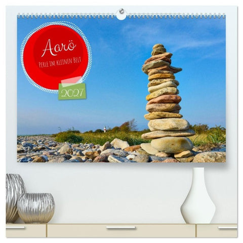 Aarö - Perle im kleinen Belt (hochwertiger Premium Wandkalender 2027 DIN A2 quer), Kunstdruck in Hochglanz