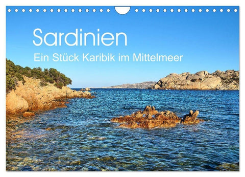 Sardinien - Ein Stück Karibik im Mittelmeer (Wandkalender 2027 DIN A4 quer), CALVENDO Monatskalender