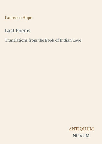 Last Poems
