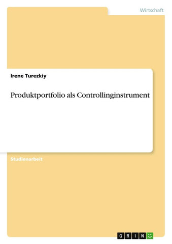 Produktportfolio als Controllinginstrument