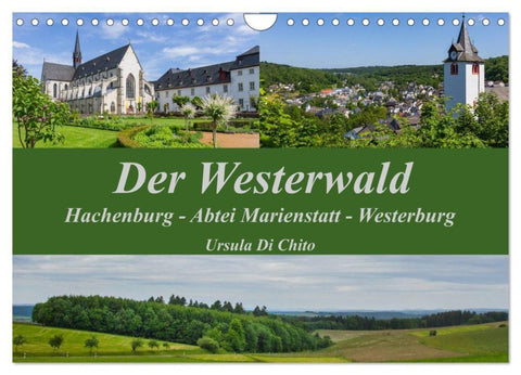 Der Westerwald (Wandkalender 2027 DIN A4 quer), CALVENDO Monatskalender