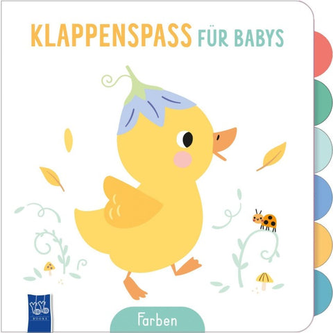 Klappenspaß für Babys - Farben