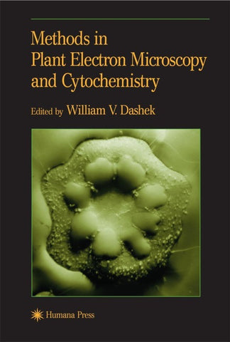 Methods in Plant Electron Microscopy and Cytochemistry
