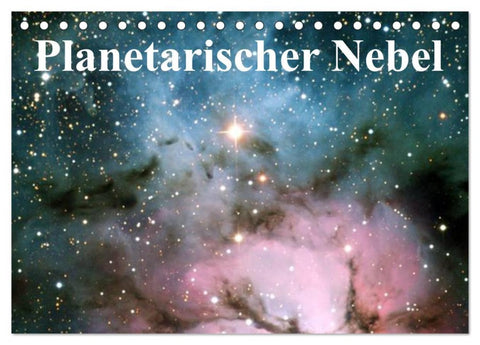 Planetarischer Nebel (Tischkalender 2026 DIN A5 quer), CALVENDO Monatskalender