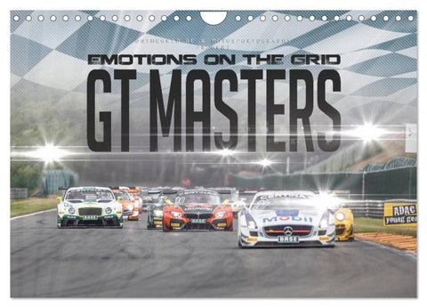 EMOTIONS ON THE GRID - GT Masters (Wandkalender 2026 DIN A4 quer), CALVENDO Monatskalender