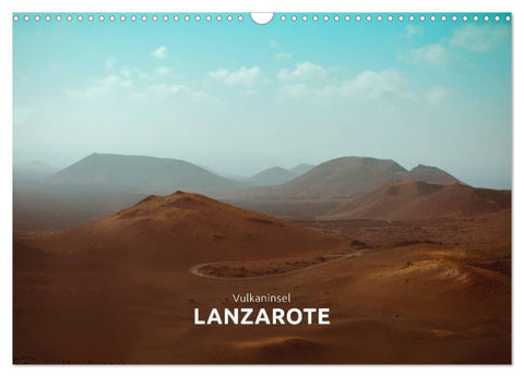 Vulkaninsel - Lanzarote (Wandkalender 2027 DIN A3 quer), CALVENDO Monatskalender