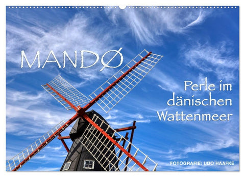 Mandø - Perle im dänischen Wattenmeer (Wandkalender 2026 DIN A2 quer), CALVENDO Monatskalender