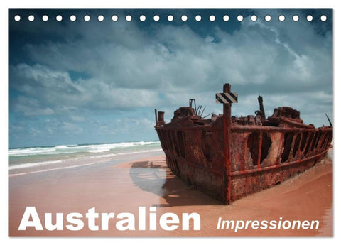 Australien ¿ Impressionen (Tischkalender 2026 DIN A5 quer), CALVENDO Monatskalender
