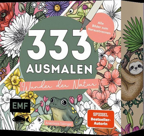 333 Ausmalen – Wunder der Natur