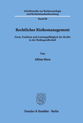 Rechtliches Risikomanagement.