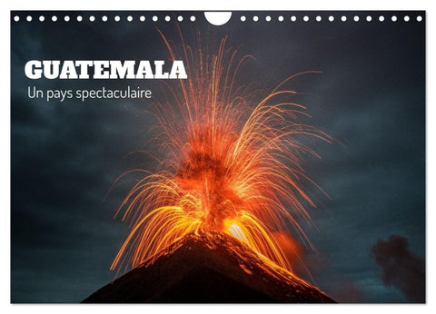Guatemala - Un pays spectaculaire (Calendrier mural 2027 DIN A4 vertical), CALVENDO calendrier mensuel