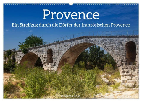 Frankreich. Ein Streifzug durch die Dörfer der französischen Provence (Wandkalender 2027 DIN A2 quer), CALVENDO Monatskalender