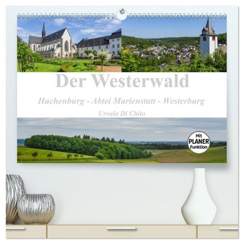 Der Westerwald (hochwertiger Premium Wandkalender 2027 DIN A2 quer), Kunstdruck in Hochglanz